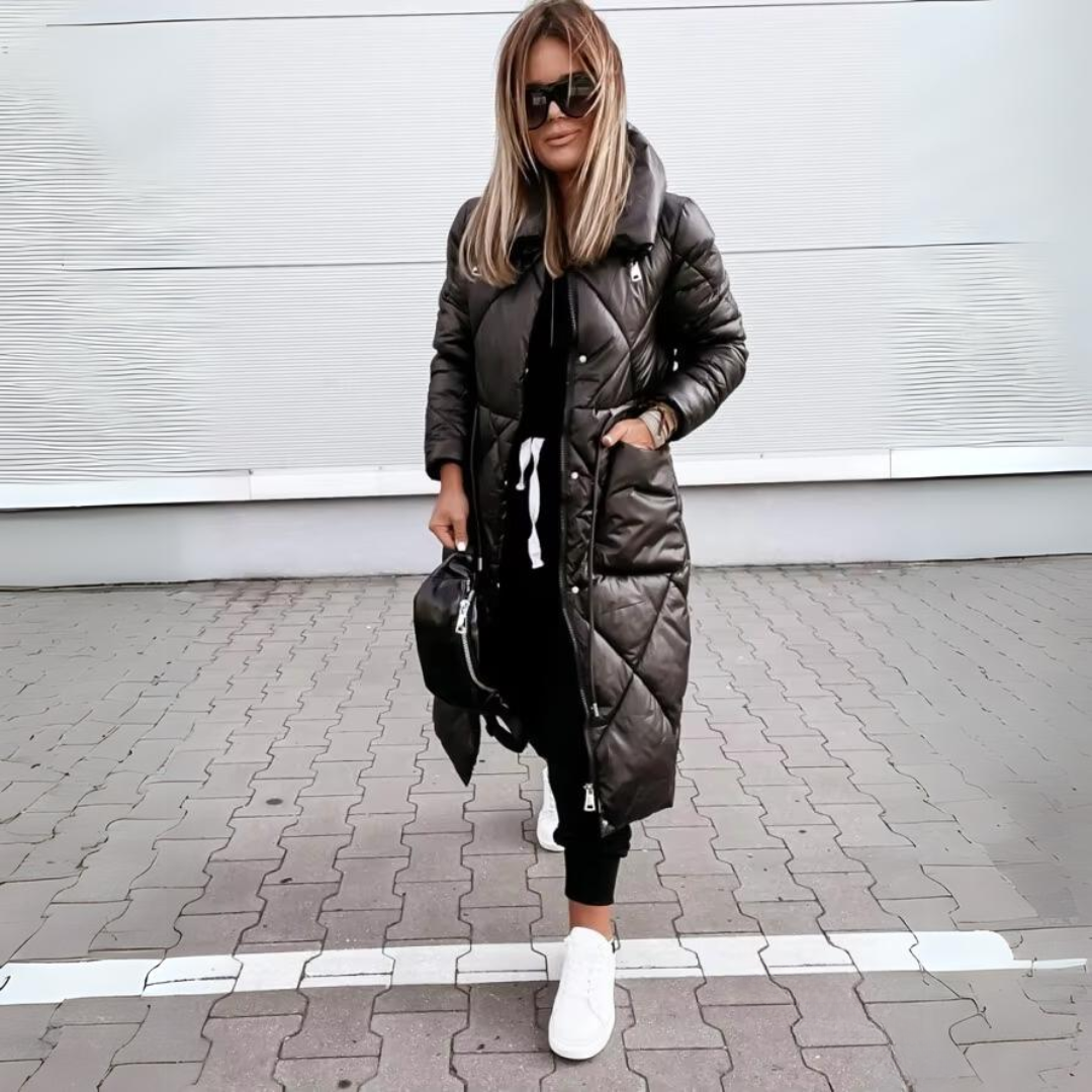 Charlotte | Gevoerde lange parka