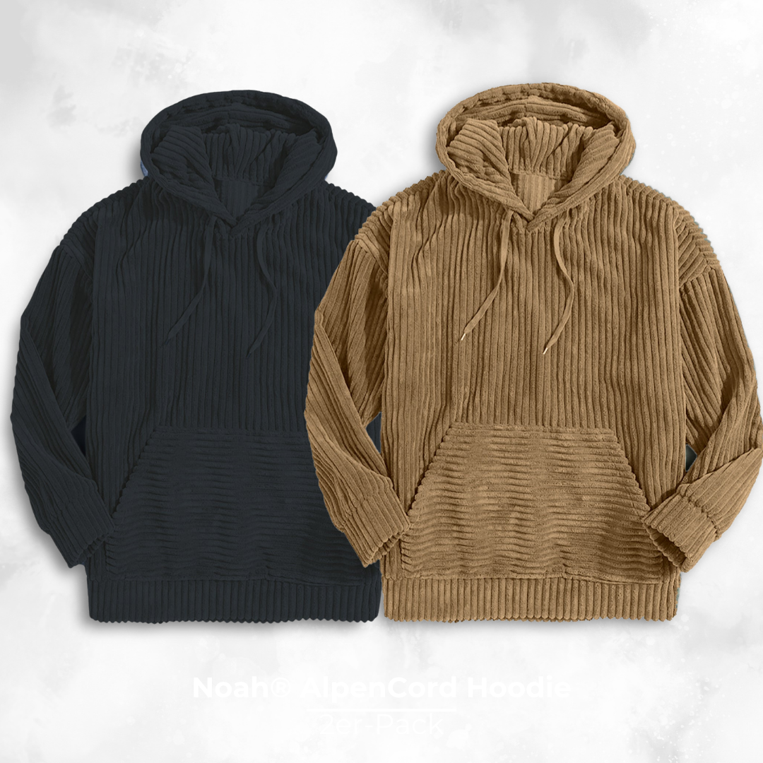 Noah® AlpenCord Hoodie - Set van 2 stuks