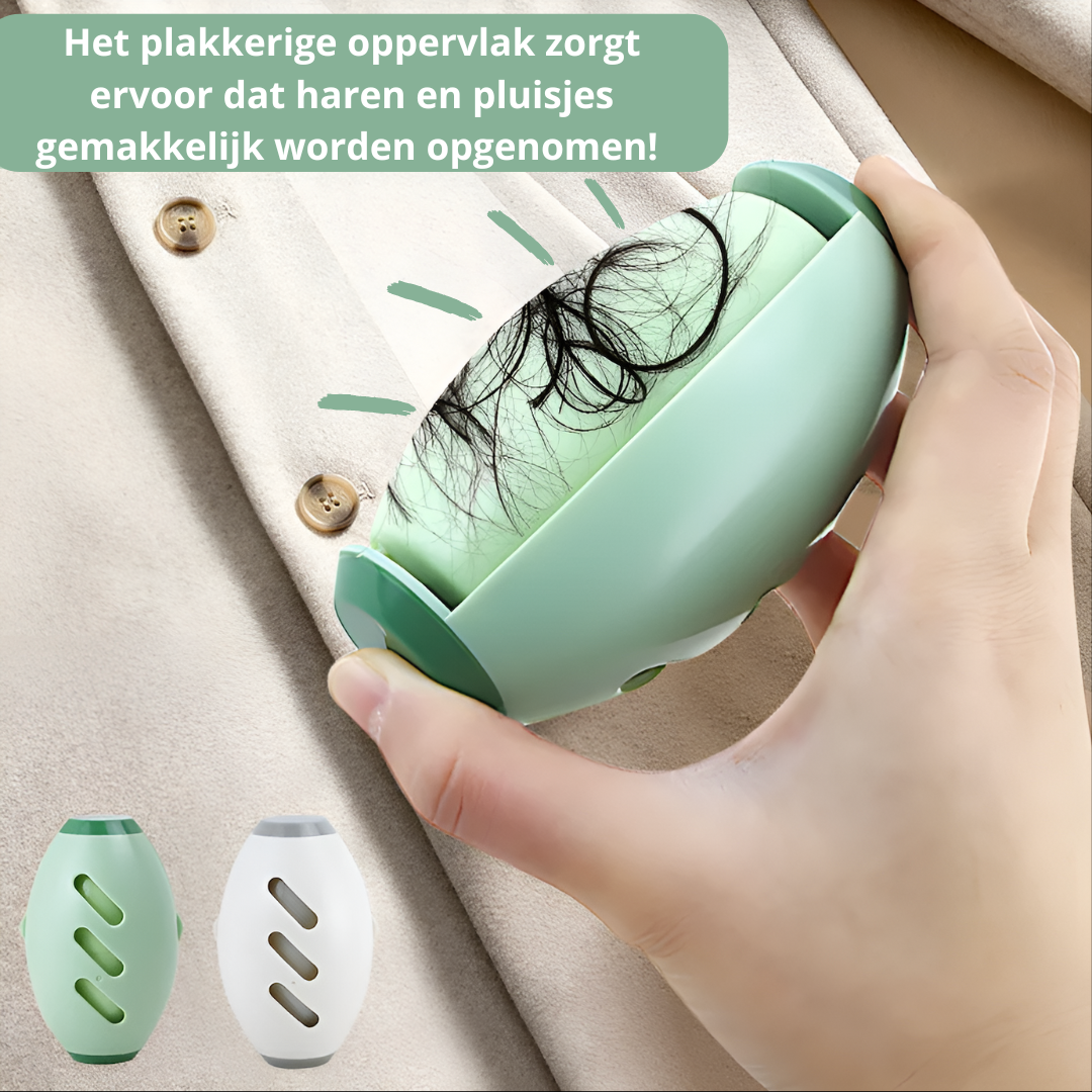 Pluis roller™ - Herbruikbare roller voor een snelle reiniging