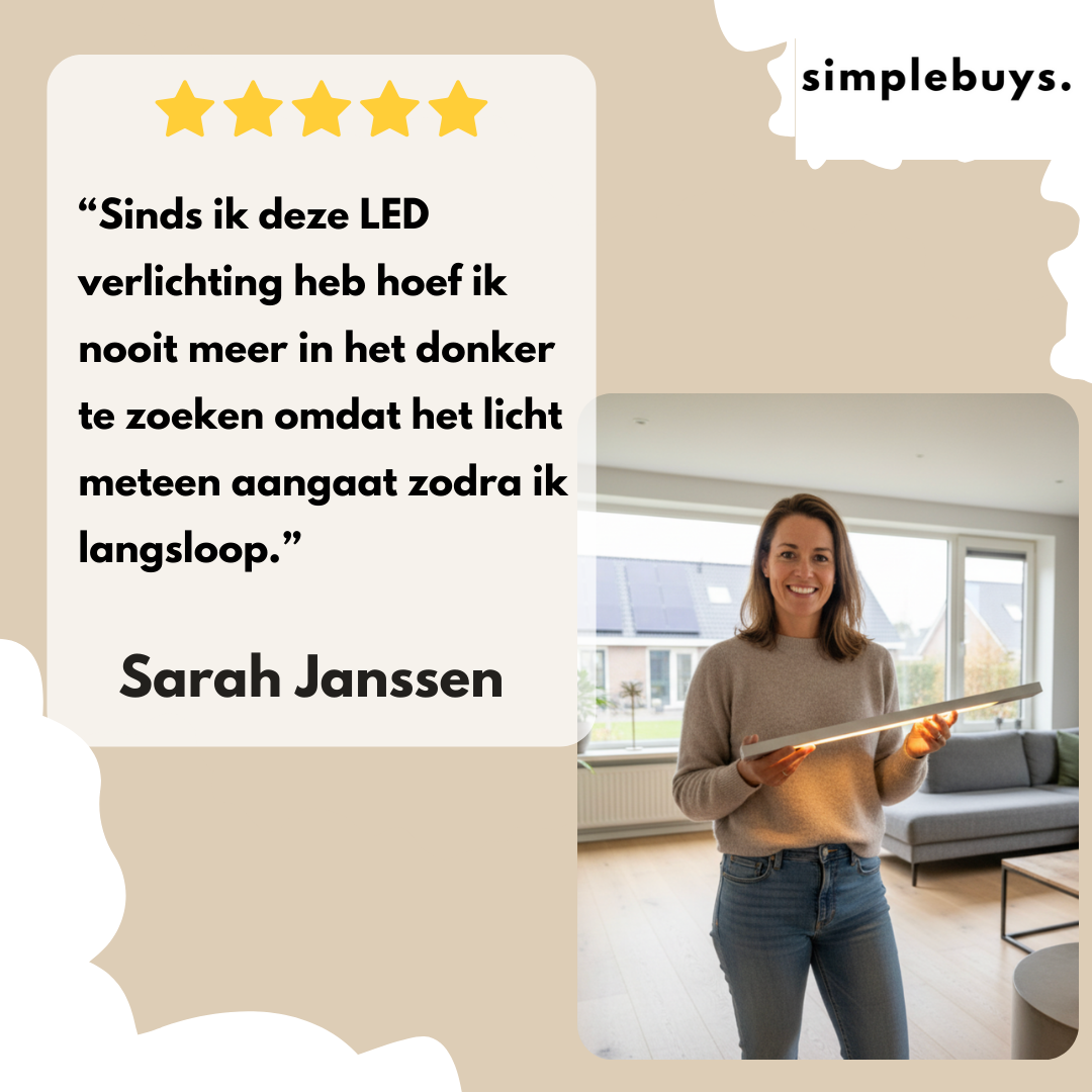Smart LED light™ | Slimme Nachtlamp met Bewegingssensor