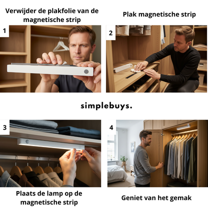 Smart LED light™ | Slimme Nachtlamp met Bewegingssensor